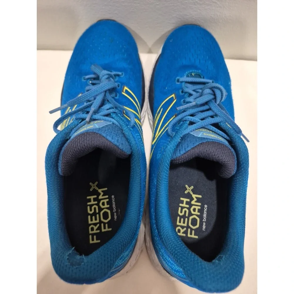 New Balance Fresh Foam 880v11 M880F11 Mens Sz 12 D Running Wave Blue Sneakers